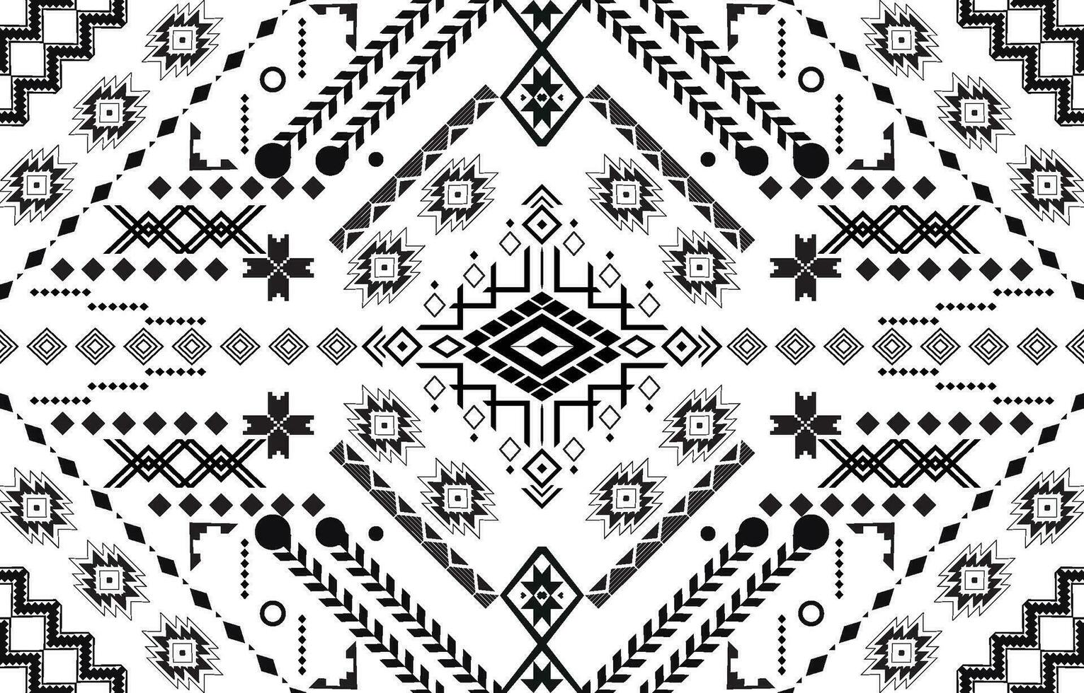 Ethnic geometry, seamless patterns. Aztec Seamless Pattern Design Curtains Backgrounds Carpet Wallpaper Clothing Wraps Batik Fabrics vector