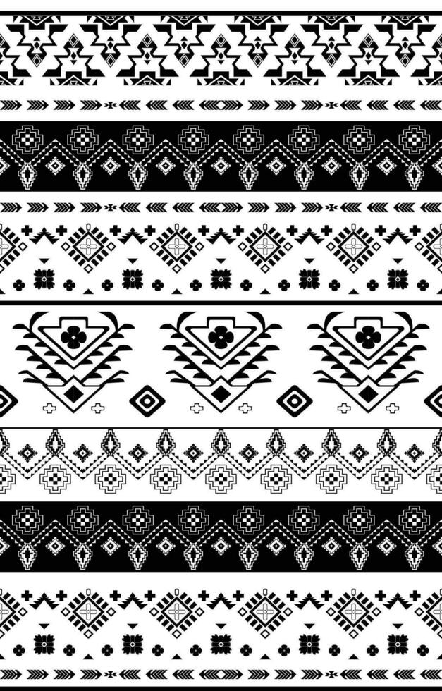 seamless ethnic pattern design.ethnic oriental ikat pattern traditional Design.ethnic oriental pattern traditional Design for background,carpet,clothing,wrapping,fabric,embroidery vector