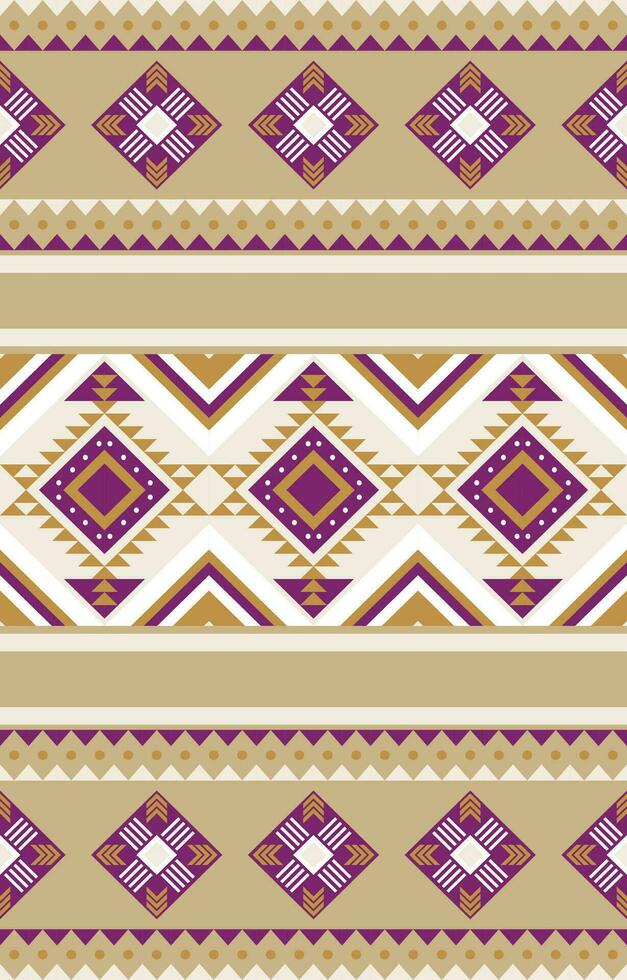 Carpet pattern Persian. Geometric ethnic oriental seamless pattern traditional Design for background. african pattern. rug , tile , wallpaper , Vector illustration. American