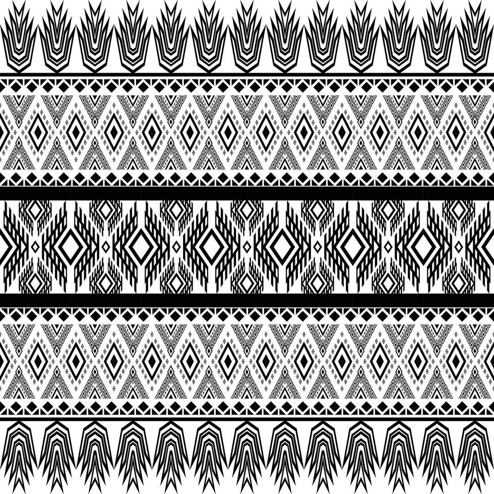 seamless ethnic pattern design.ethnic oriental ikat pattern traditional Design.ethnic oriental pattern traditional Design for background,carpet,clothing,wrapping,fabric,embroidery vector