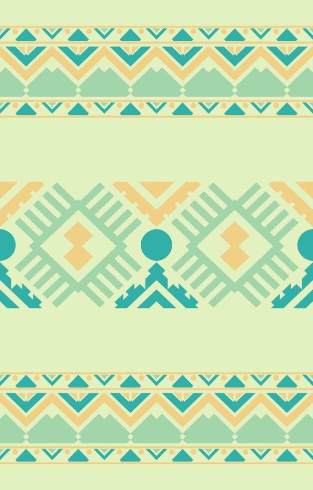 Ethnic geometric. Seamless pattern. Mexican blanket, rug. Woven carpet illustration. vector