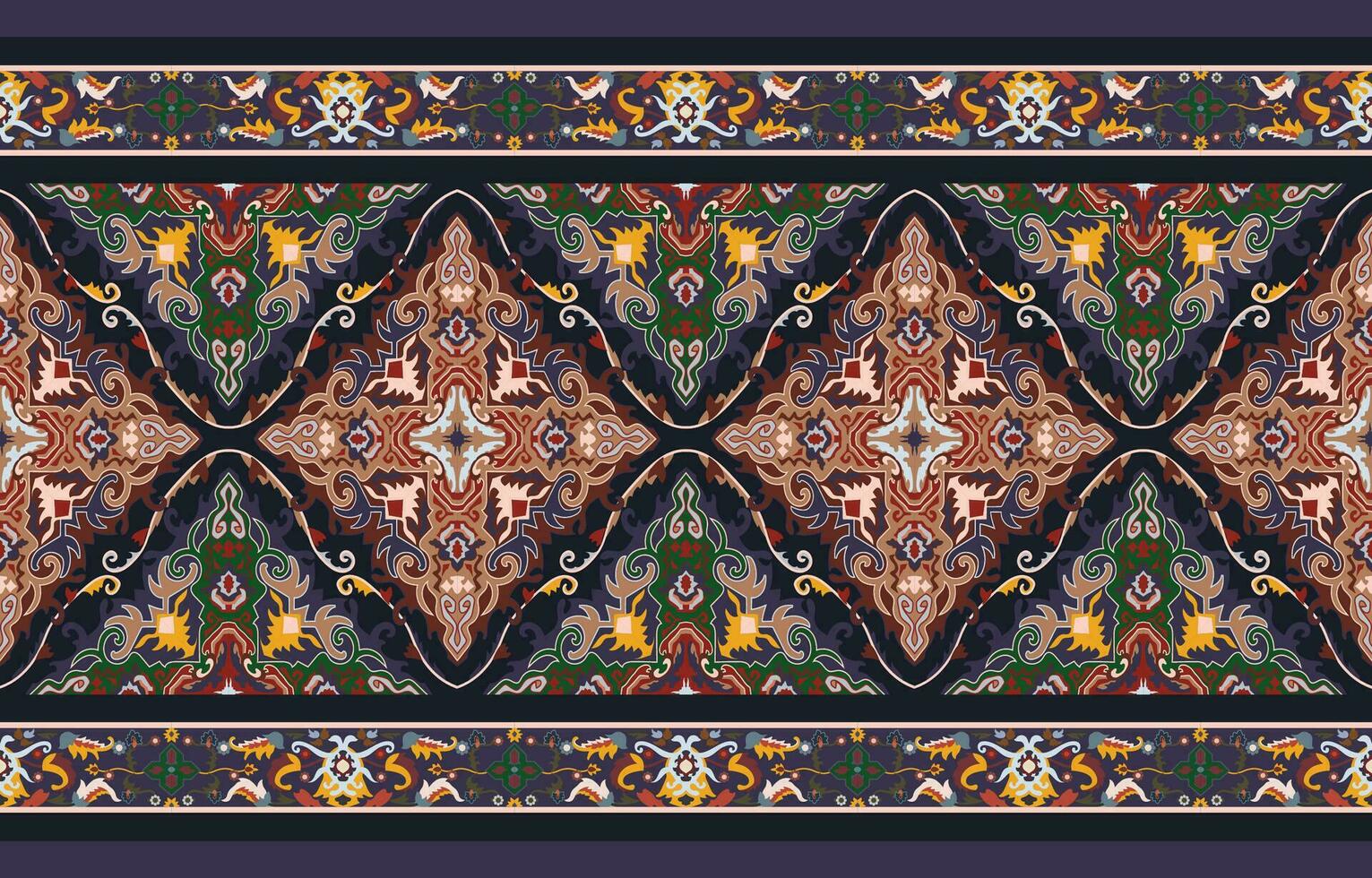 navajo pattern.Persian rug.Aztec tribal.seamless geometric pattern. Indigenous ethnic carpet. Ethnicity. Red carpet, the story of the fire war. vector