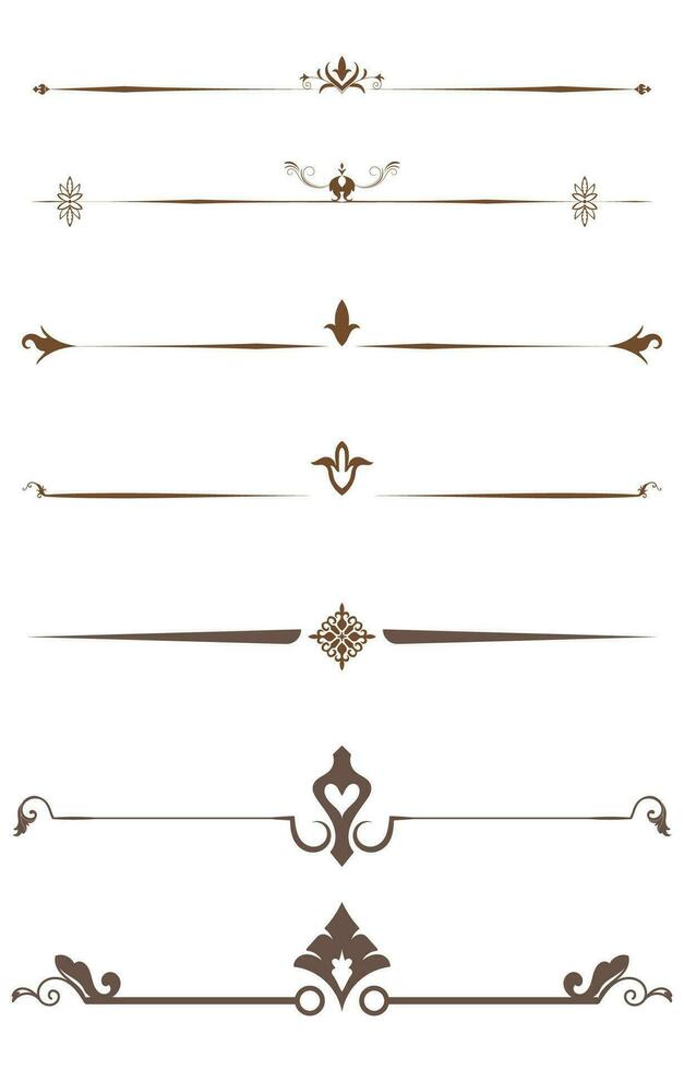 Classic Lines Vintage Decorative Wedding Card Eye Blessing Card vector