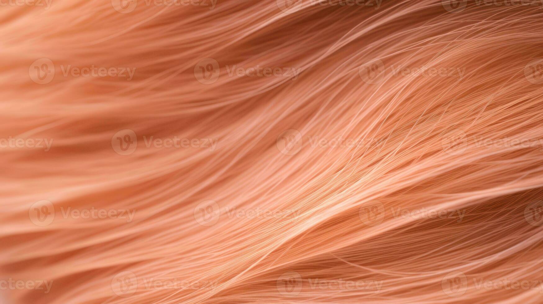 close up of hair texture as abstract background, beauty and fashion concept Generative AI photo