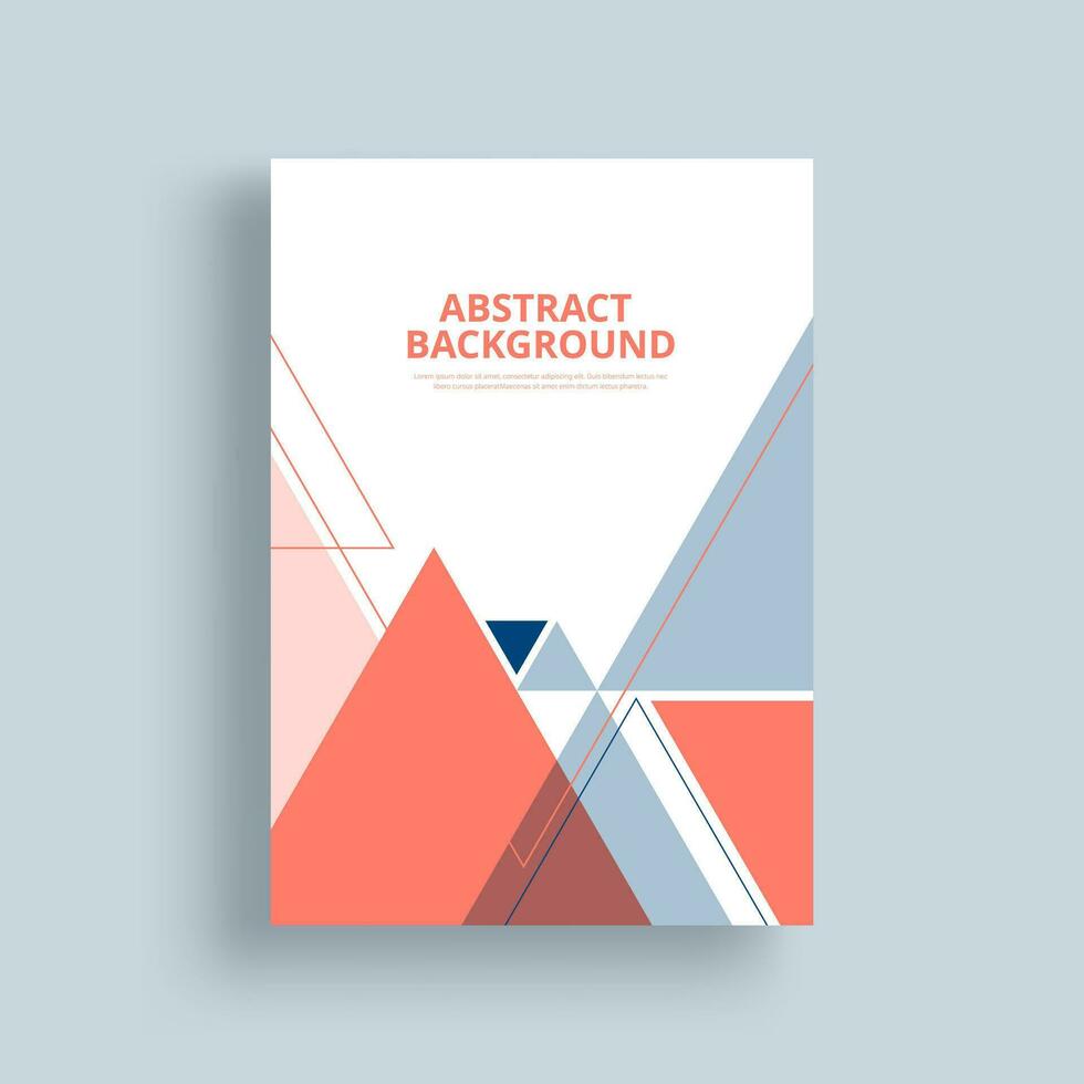 Abstract geometric background design vector