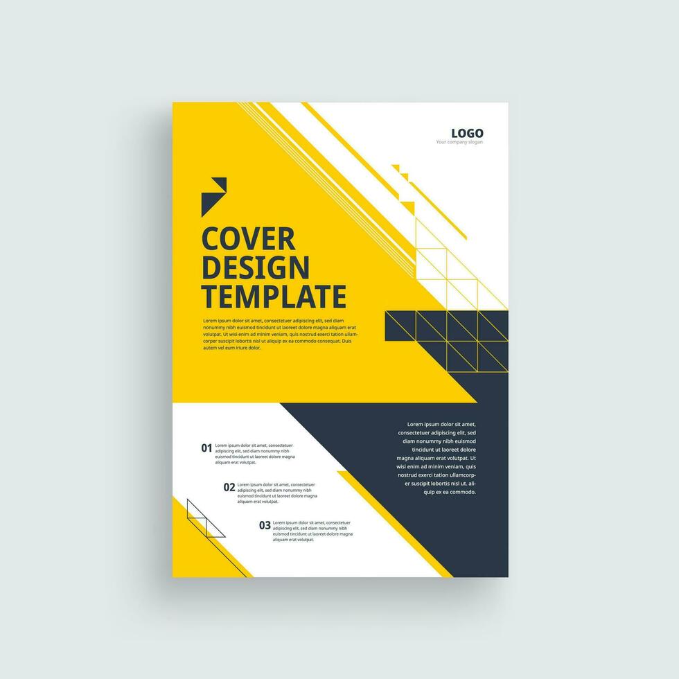 Business flyer template vector