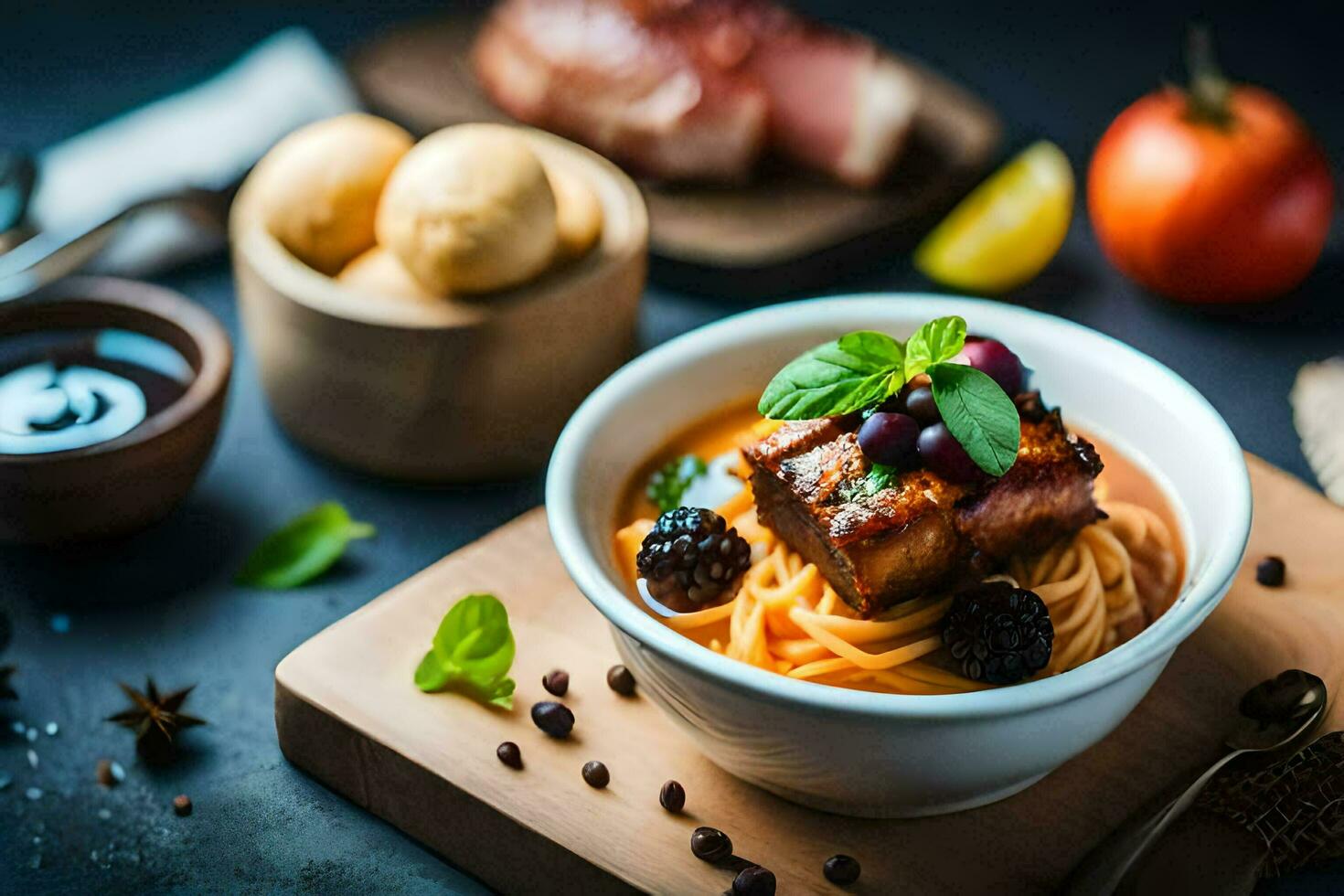 the best food in the world is in the kitchen. AI-Generated photo