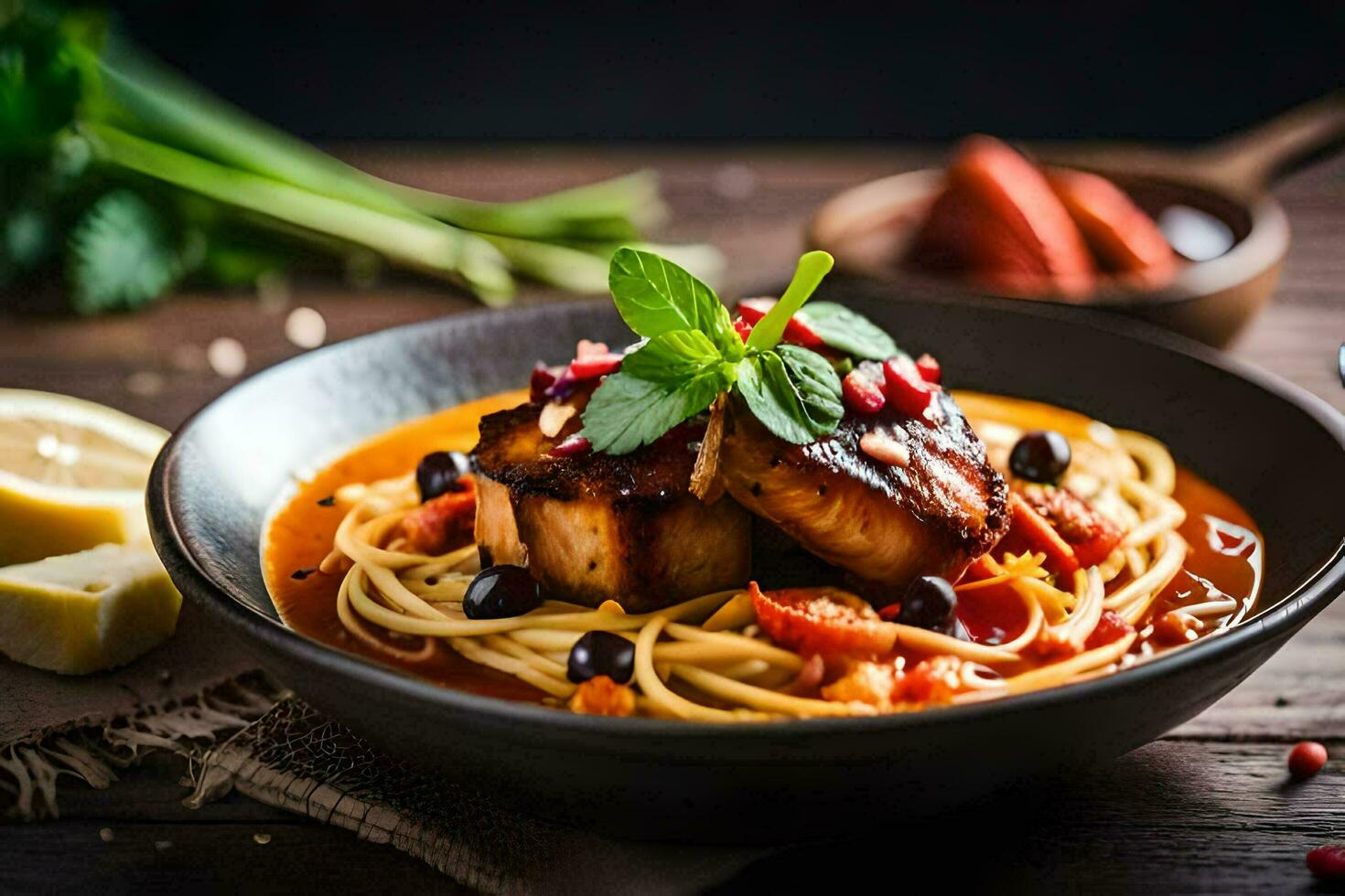 the best foods to eat for weight loss. AI-Generated photo
