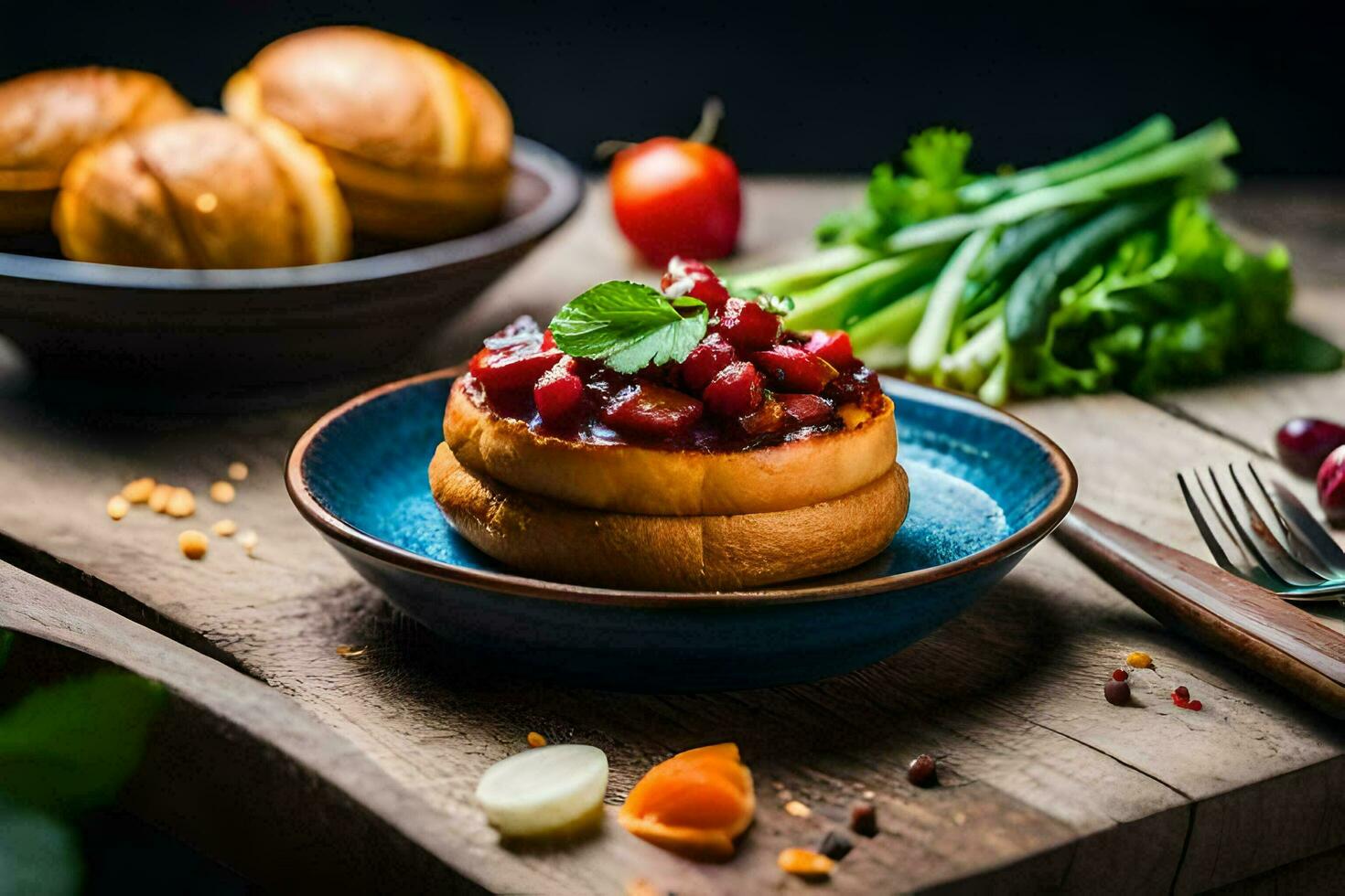 the best food in the world is the food you make yourself. AI-Generated photo