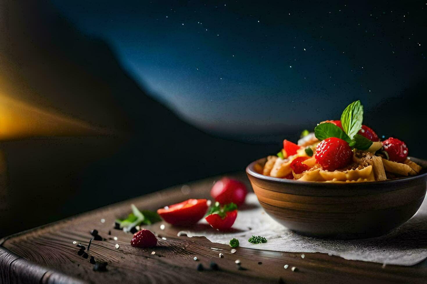 the food of the future is here. AI-Generated photo