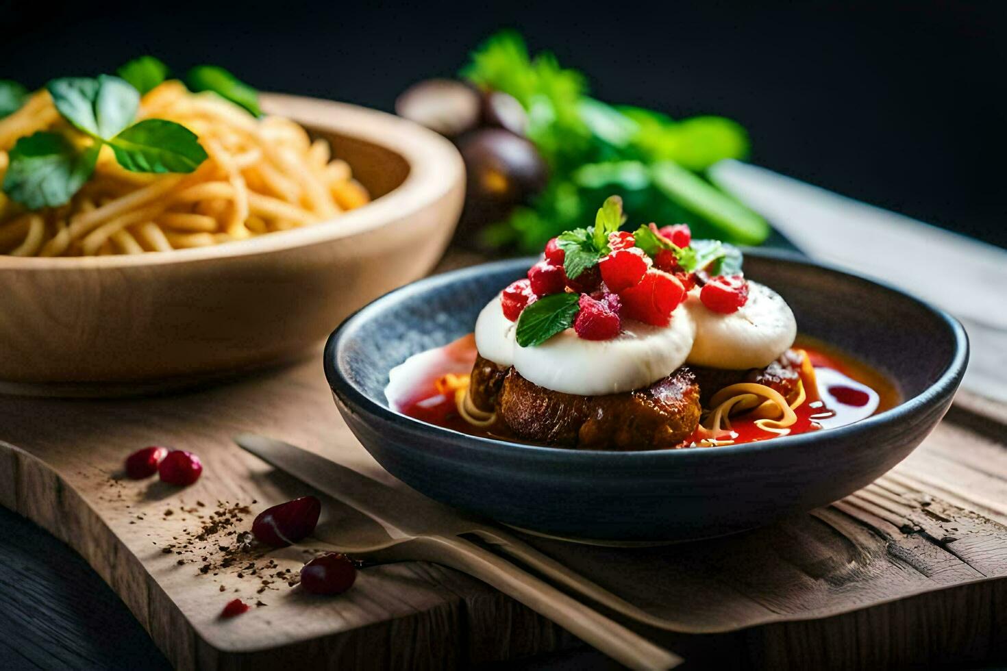 the best food in the world. AI-Generated photo