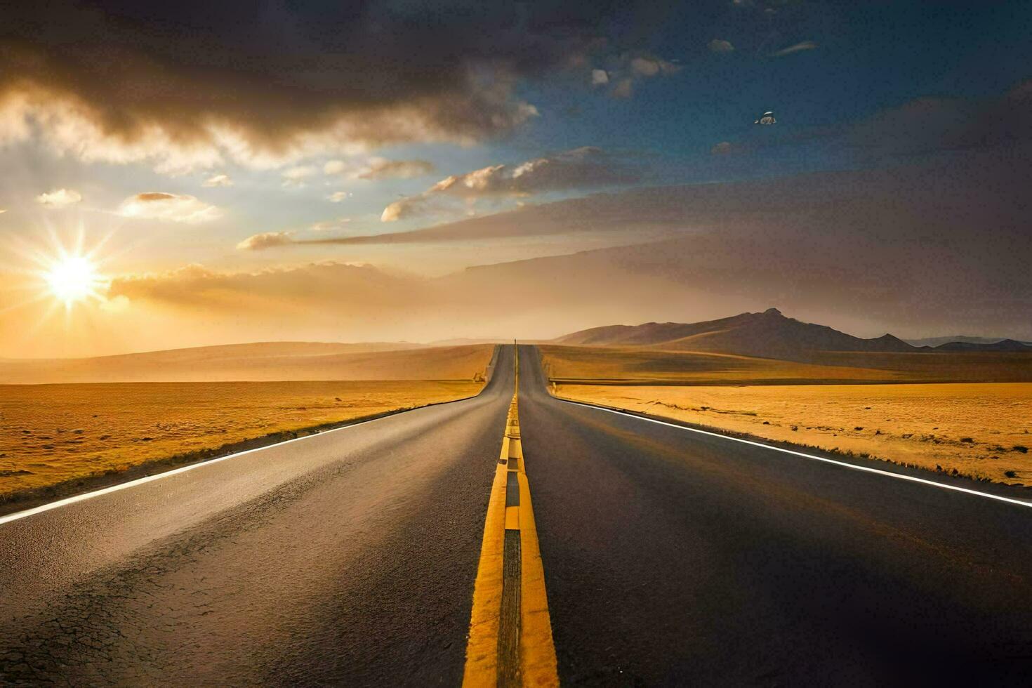 the road to success is paved with good intentions. AI-Generated photo