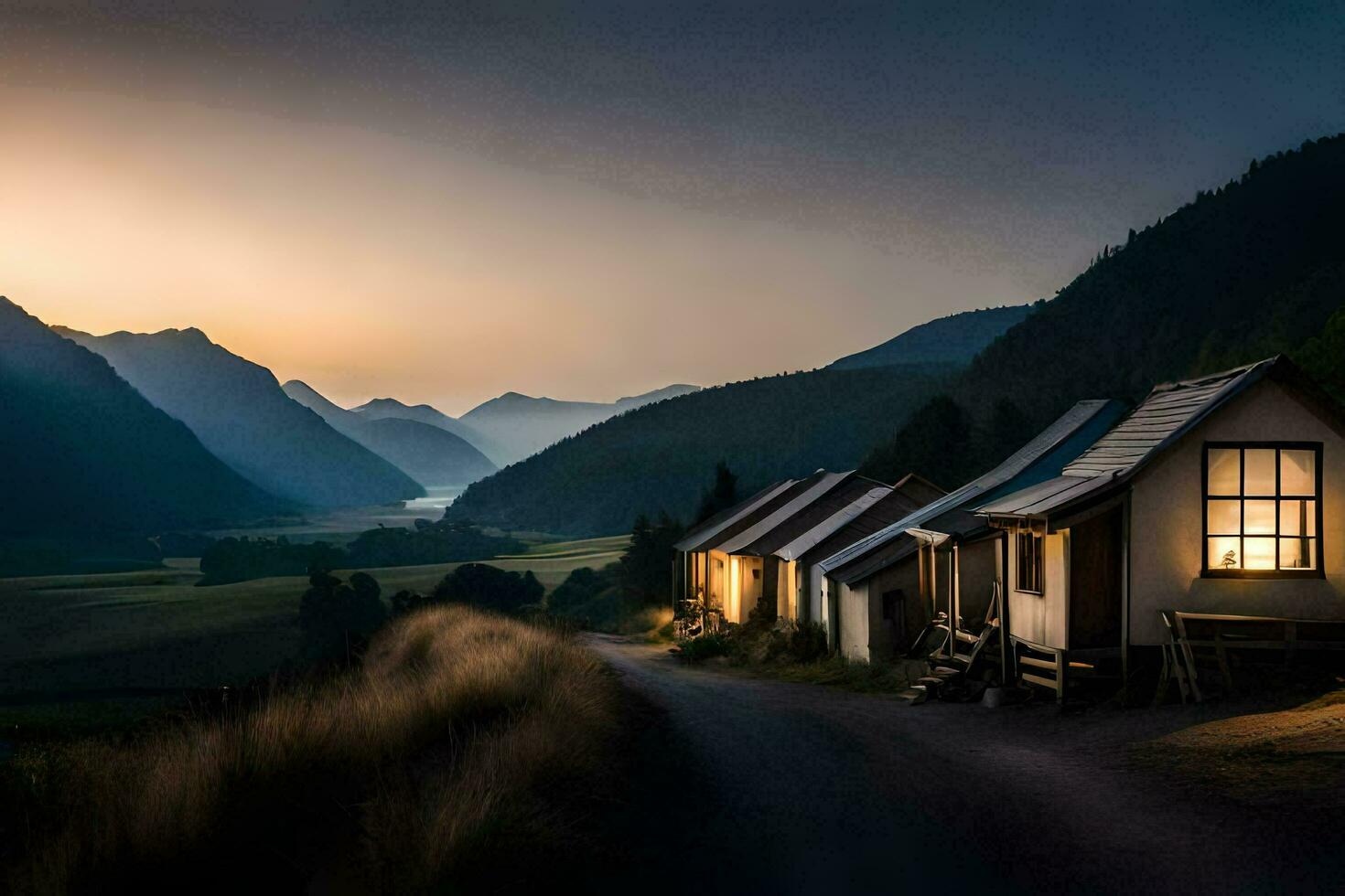 photo wallpaper the sky, mountains, light, the sun, the mountains, the mountains, the. AI-Generated