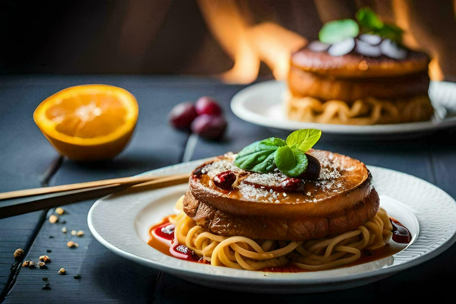the best food photos of the year. AI-Generated