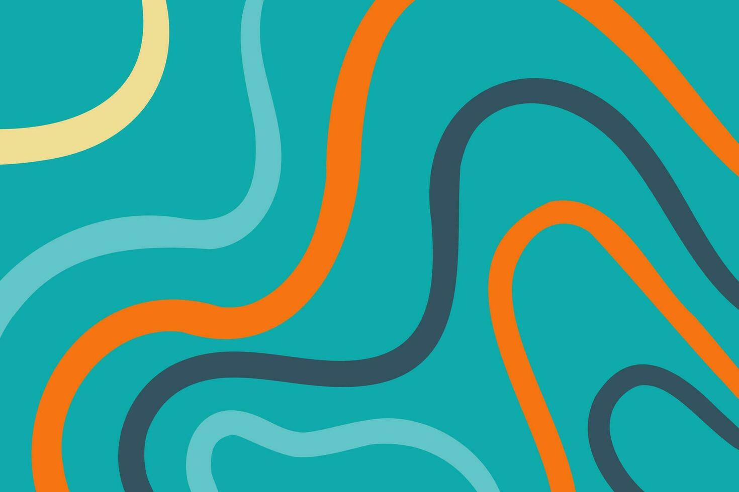 Psychedelic swirl groovy colorfull pattern Twist Distorted Texture. Psychedelic retro wave wallpaper. Liquid groovy background vector