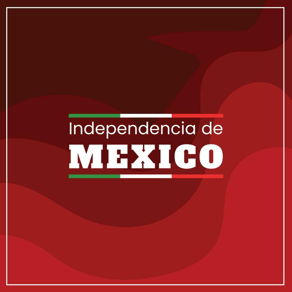 vector plano diseño mexico independencia día concepto modelo