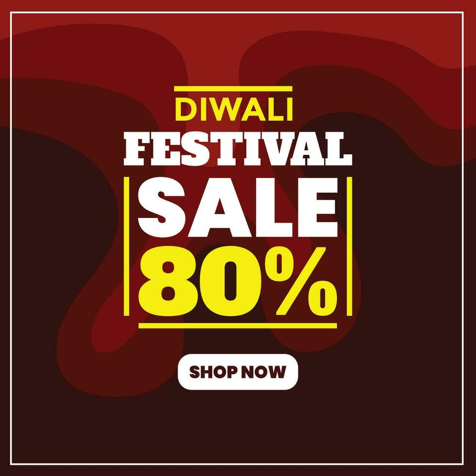 vector flat design Diwali Festival Sale concept template background