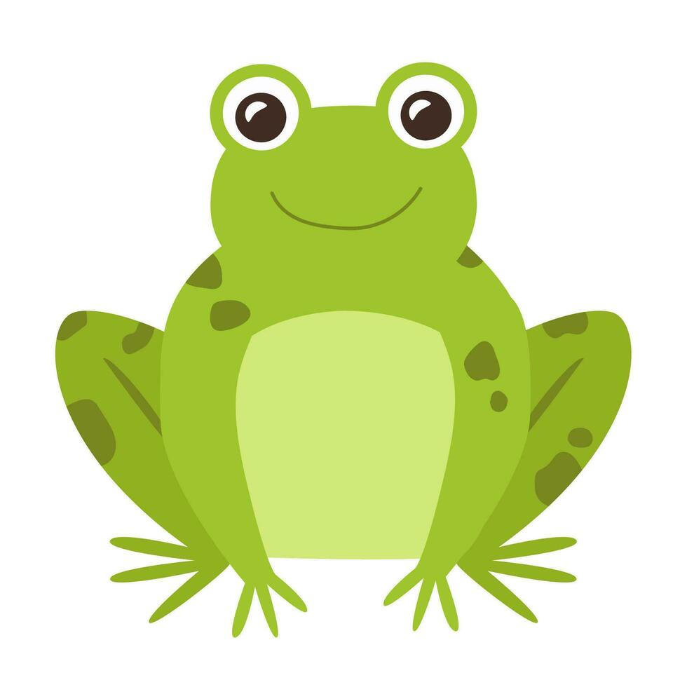 frog flat icon 10818064 Vector Art at Vecteezy