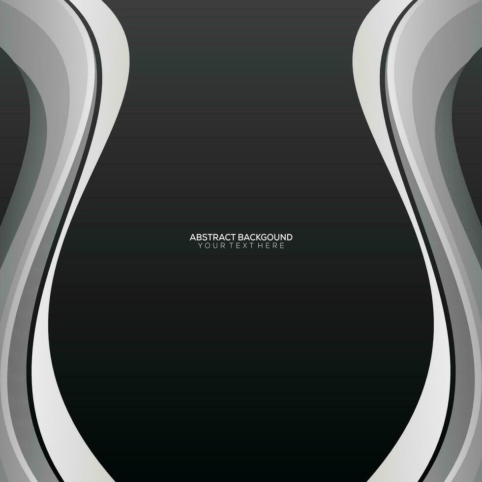 abstract background in gradient gray vector