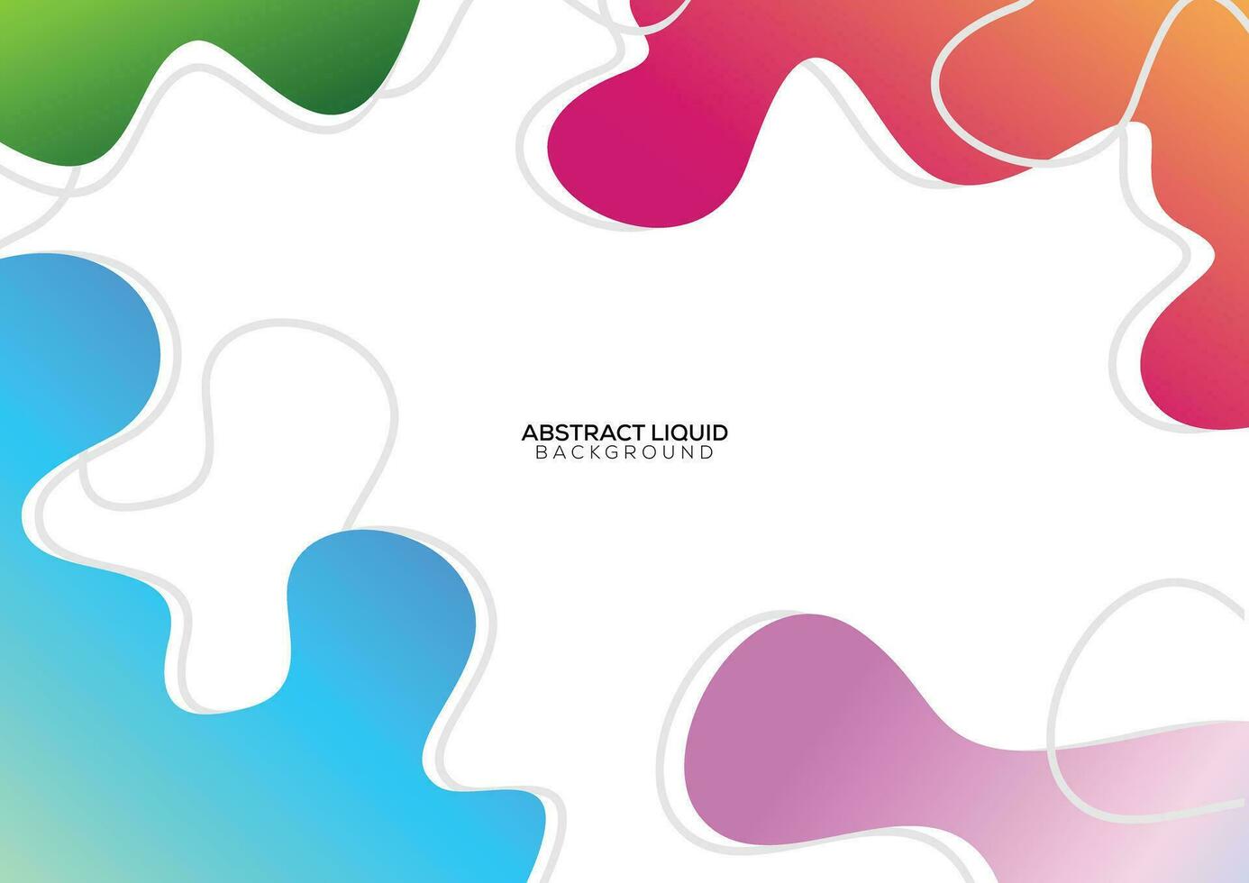 liquid gradient background vector