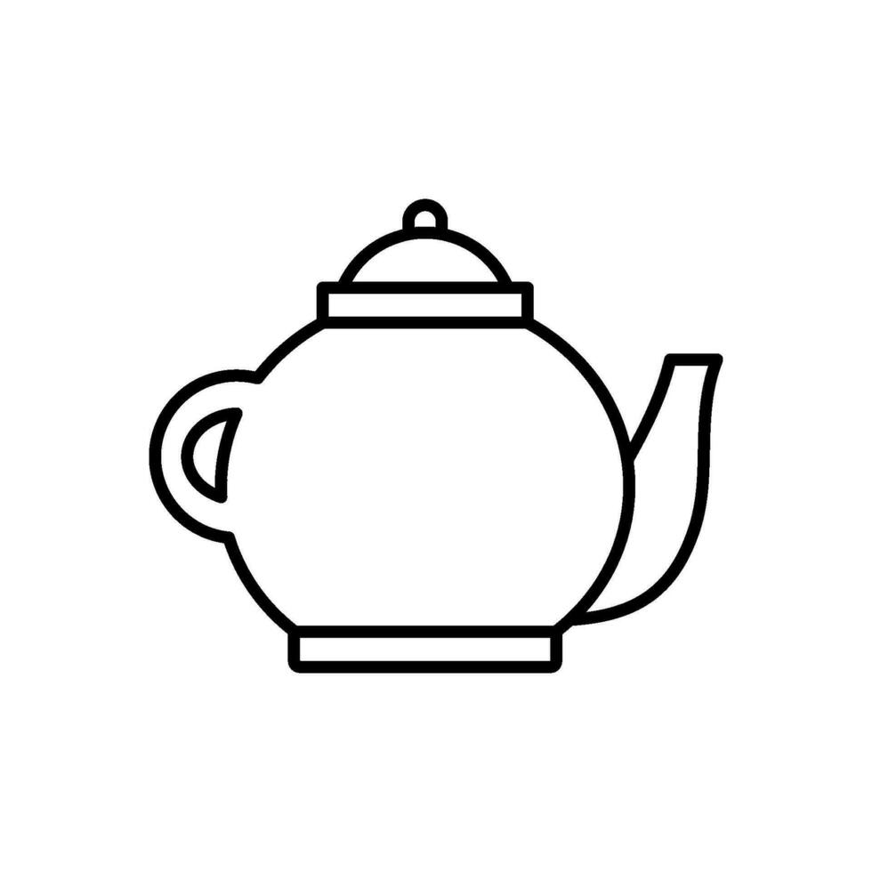 Tea Pot Icon vector design templates simple and modern