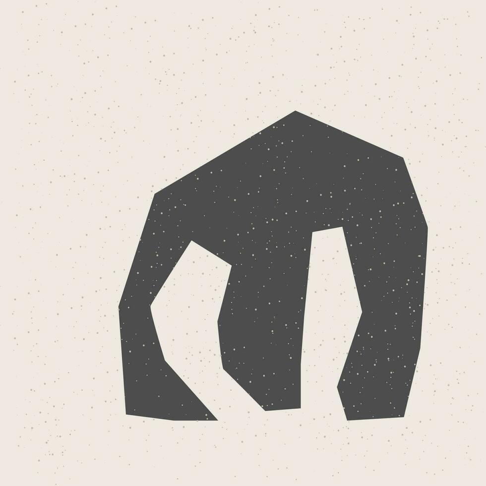 Shape Form Application Cut Out Craft Art Abstract Element Silhouette Symbol Icon vector