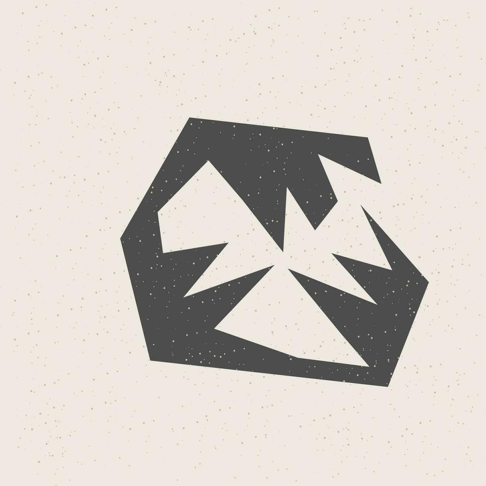 Shape Form Application Cut Out Craft Art Abstract Element Silhouette Symbol Icon vector