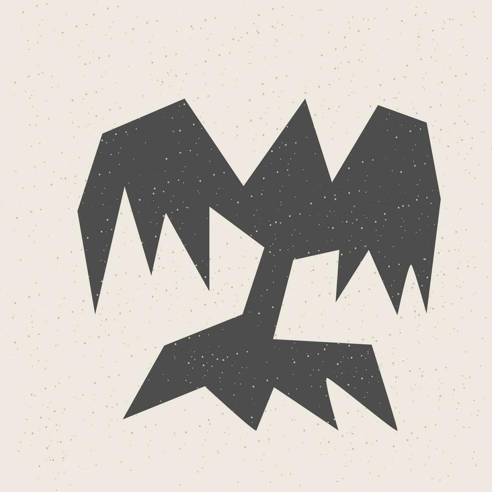 Shape Form Application Cut Out Craft Art Abstract Element Silhouette Symbol Icon vector