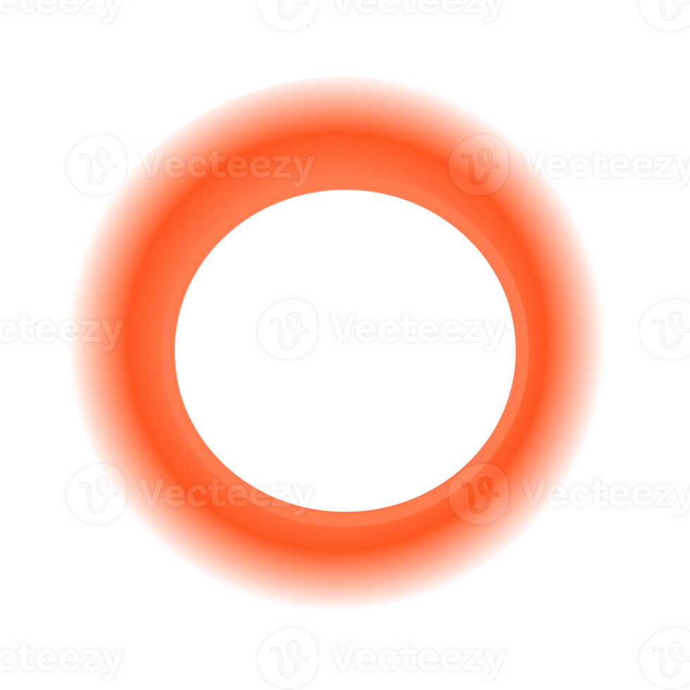 Orange circle shape png