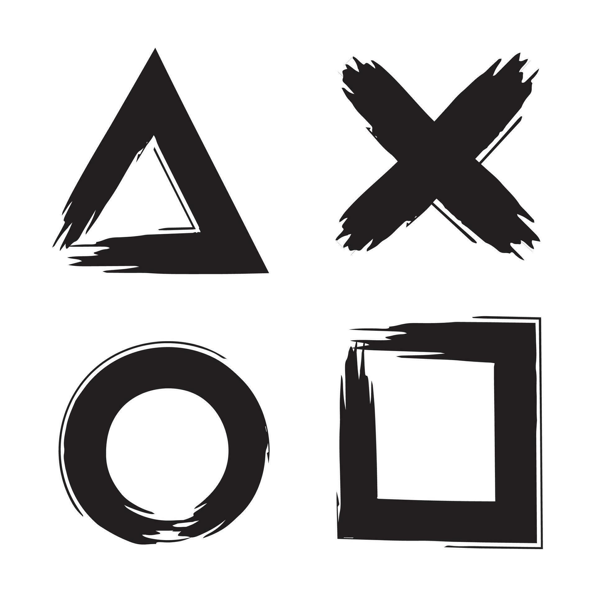 Seamless pattern with video game elements. drawn with a brush, on the ...