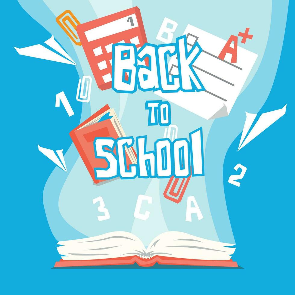 back to school vector