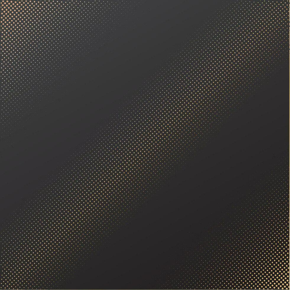 Black with gold background. Vector illustration