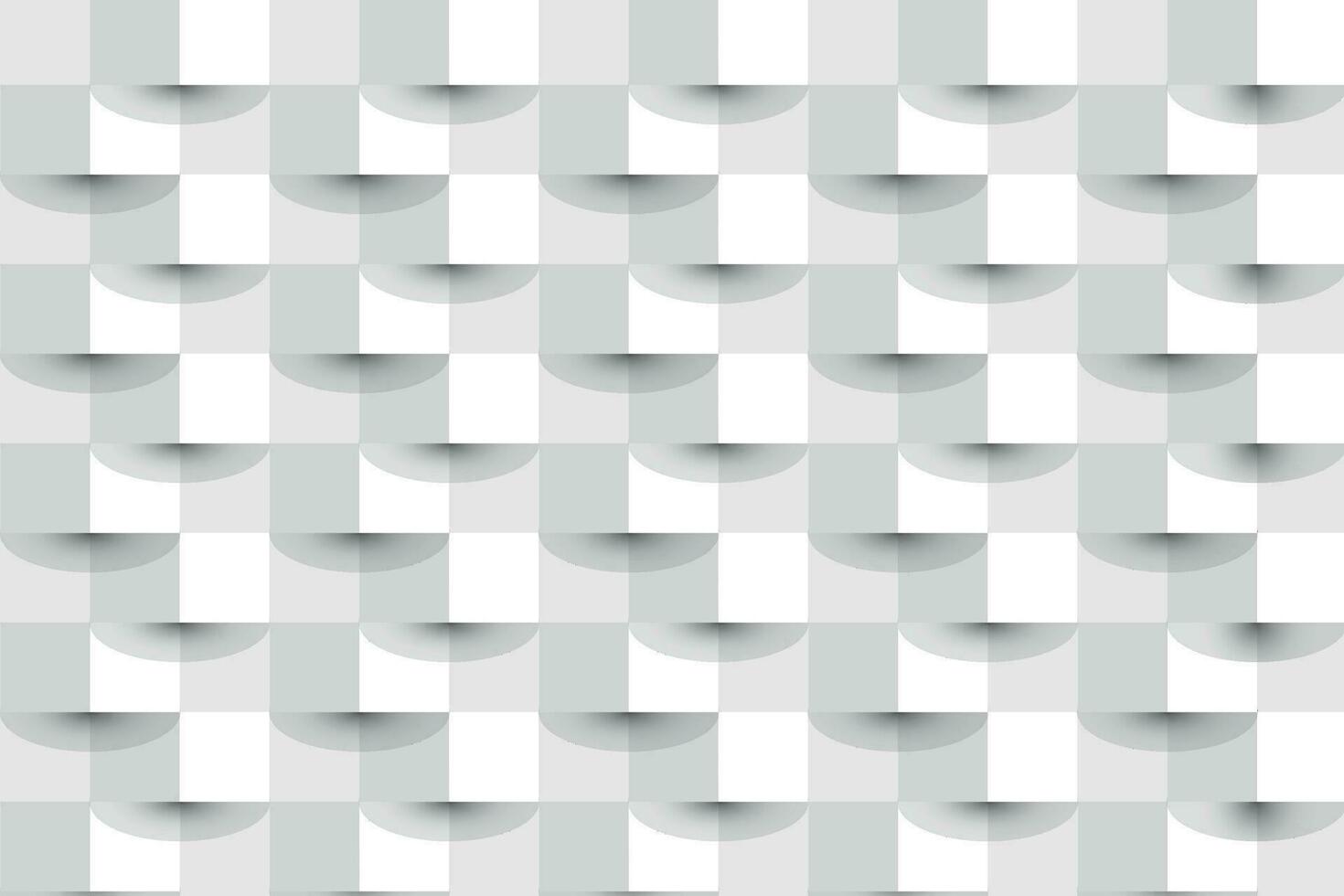 3d white color abstract square geometric shape from gray cubes background texture. vector