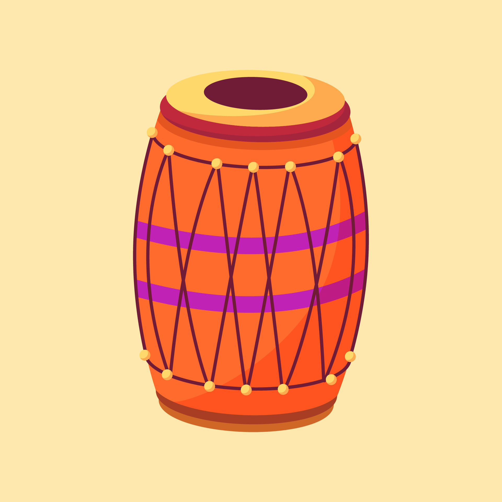 Illustration tabla drums vector. Vector eps 10 34323751 Vector Art at