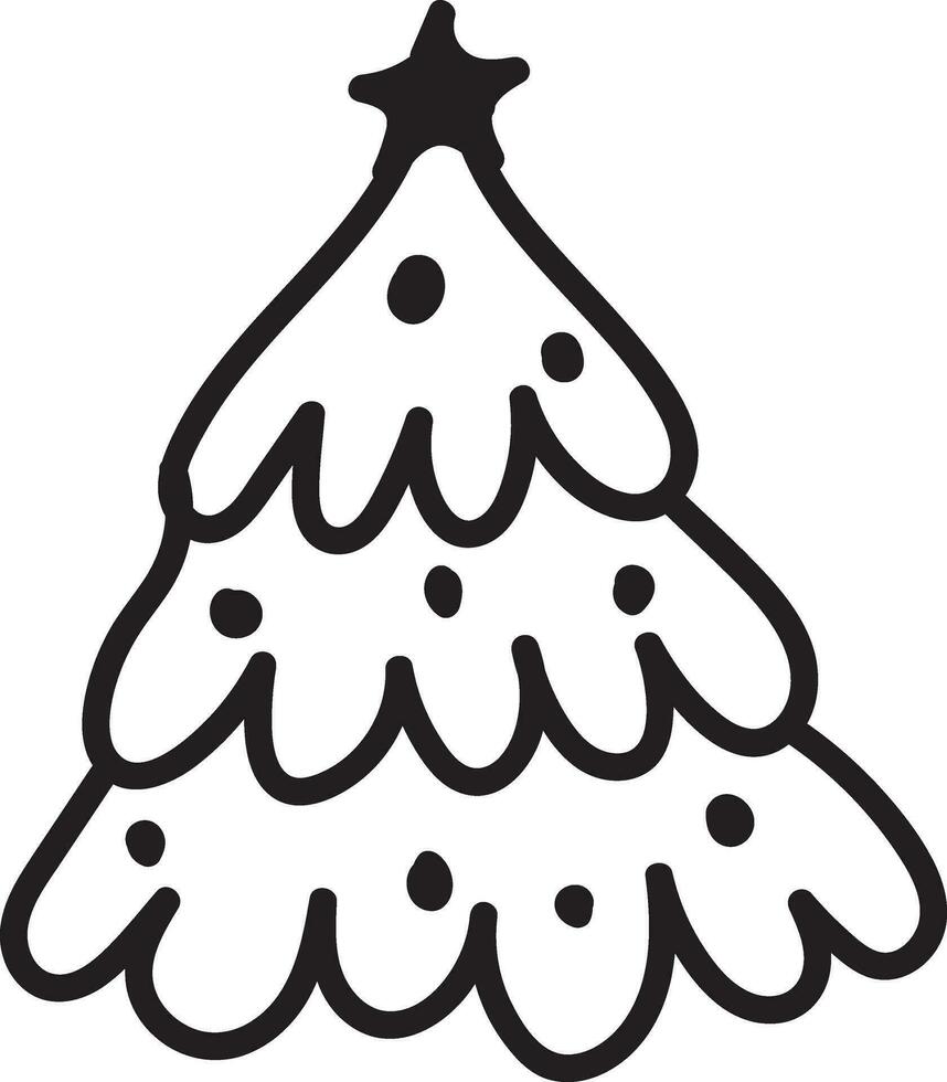 Navidad árbol describir, Navidad adornos svg, árbol Navidad svg, Navidad clipart, pino árbol clipart, Navidad árbol haz vector