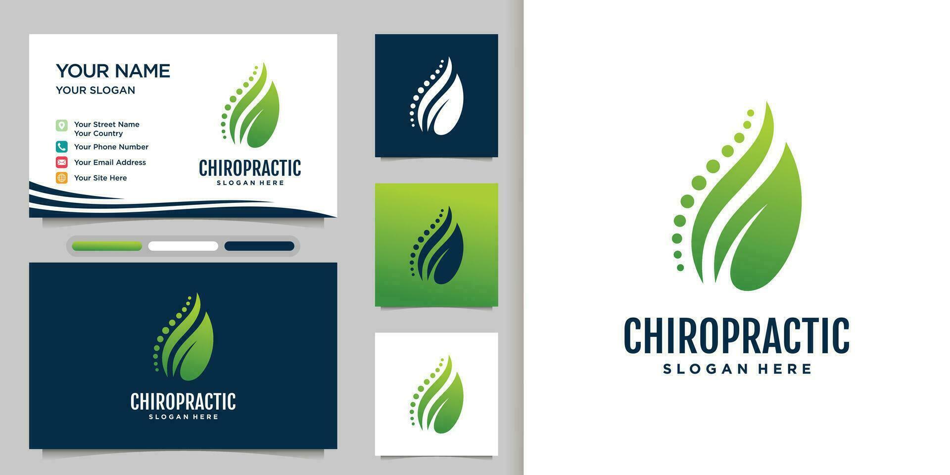 Physiotherapy logo design templates creative concept Premium Vector