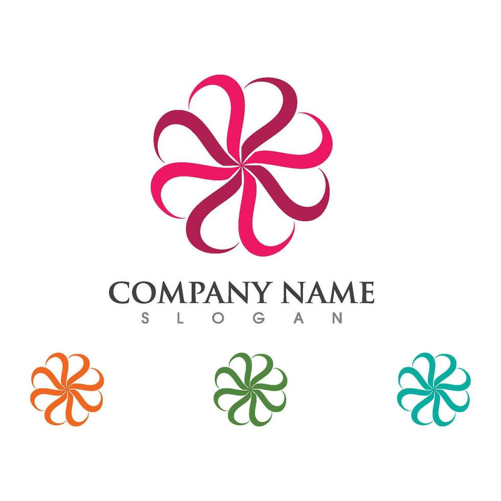 flower vector icon design