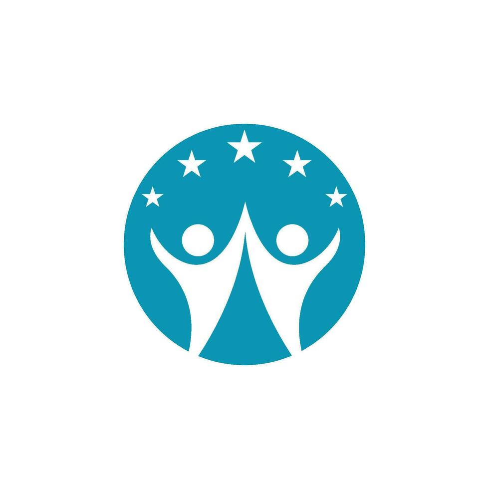 Community, network and social icon vector