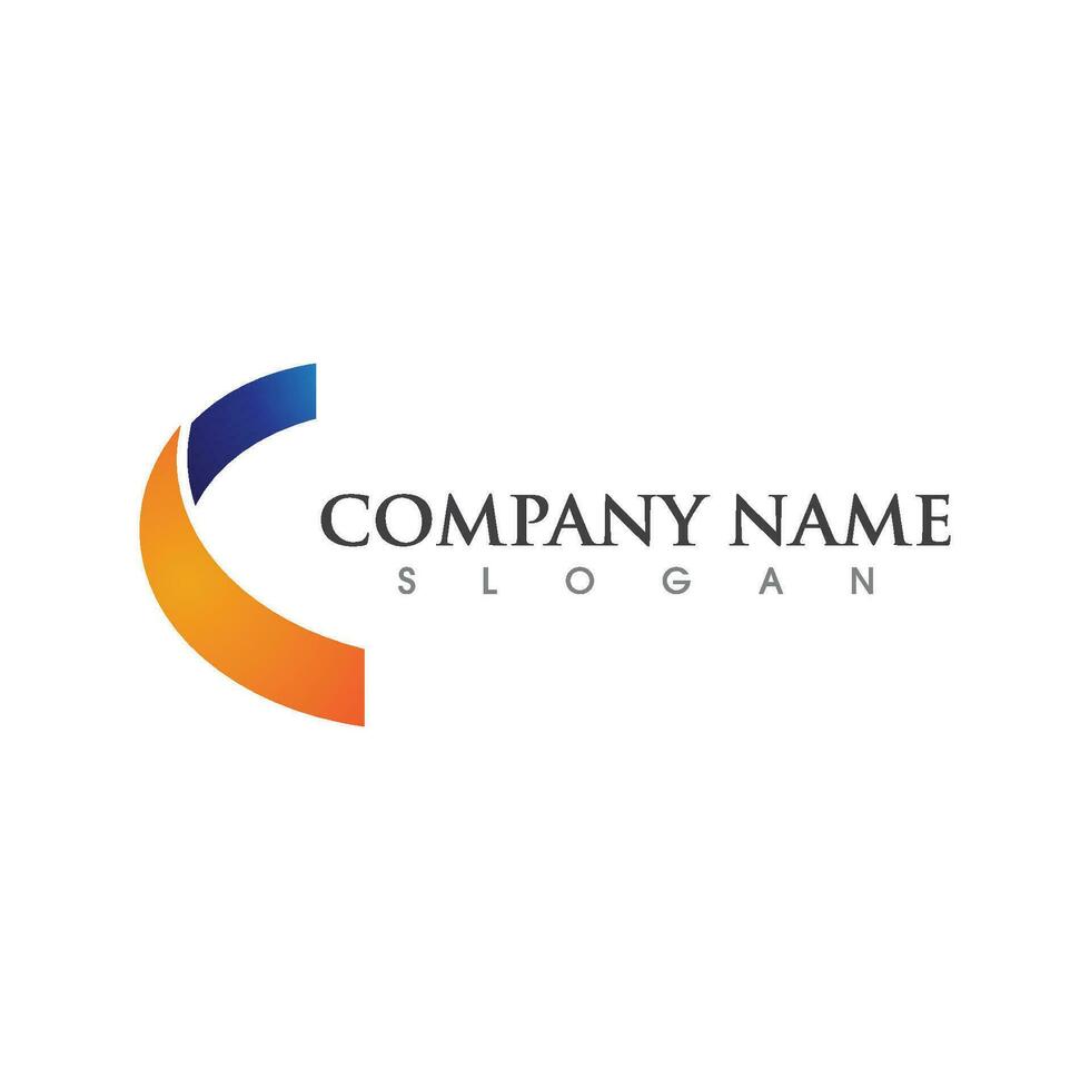 C Letter Logo Template vector
