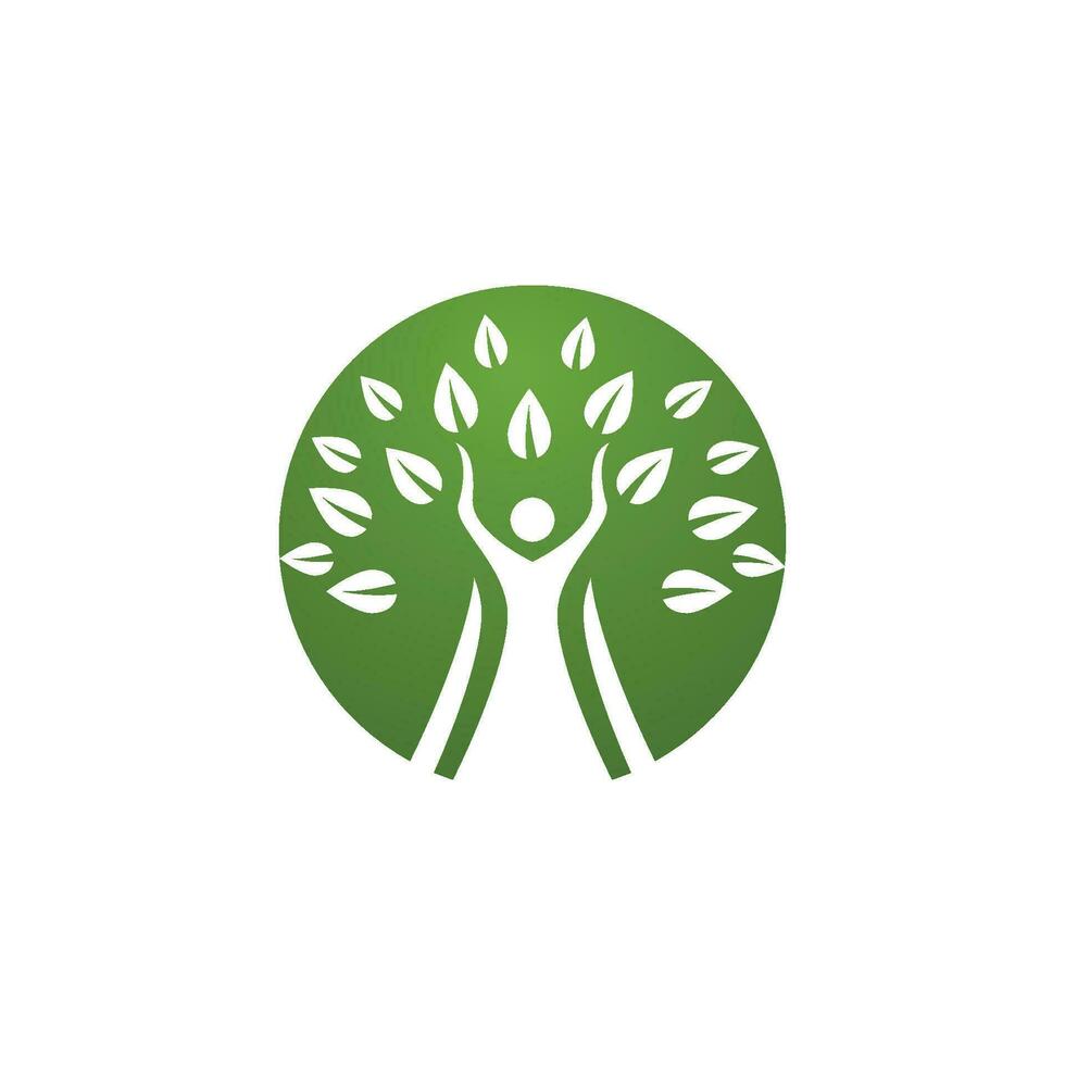 Tree branch vector ilustration design