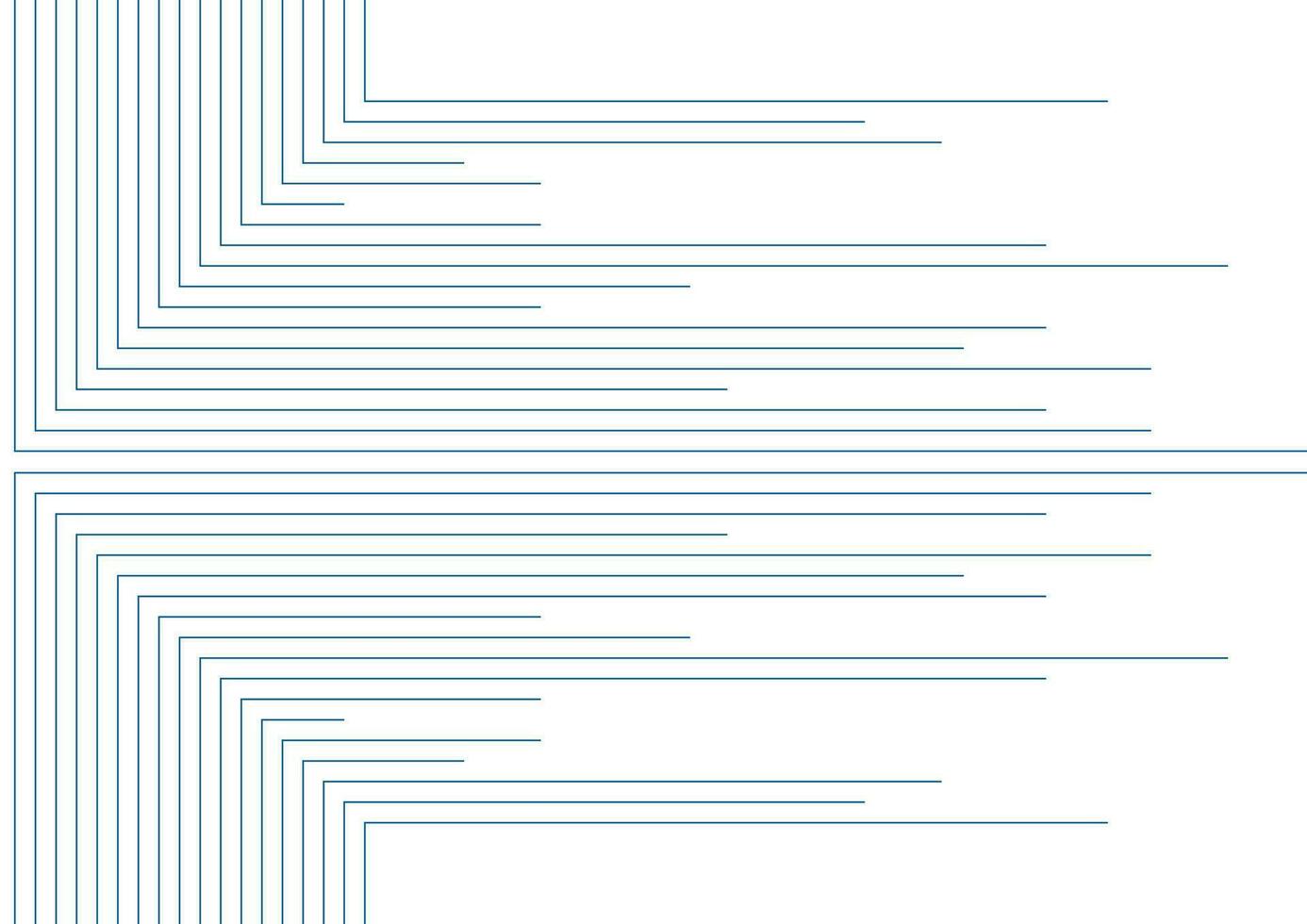 Blue minimal lines abstract futuristic tech background vector