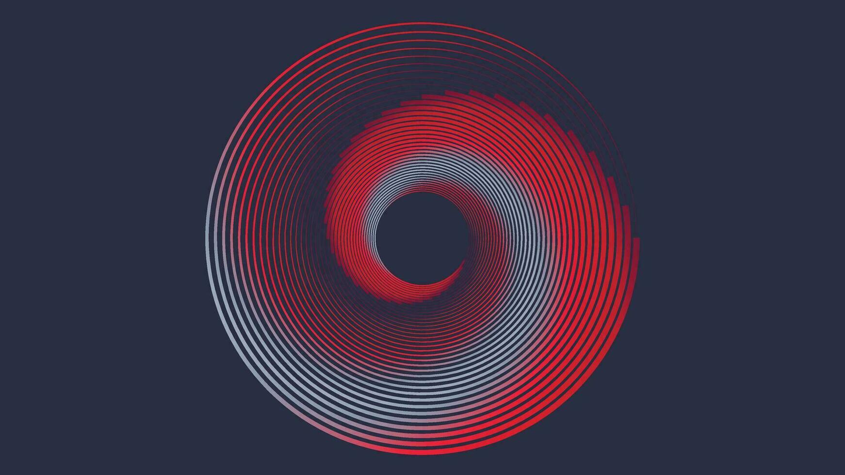 Abstract spiral line vortex logo design background. vector