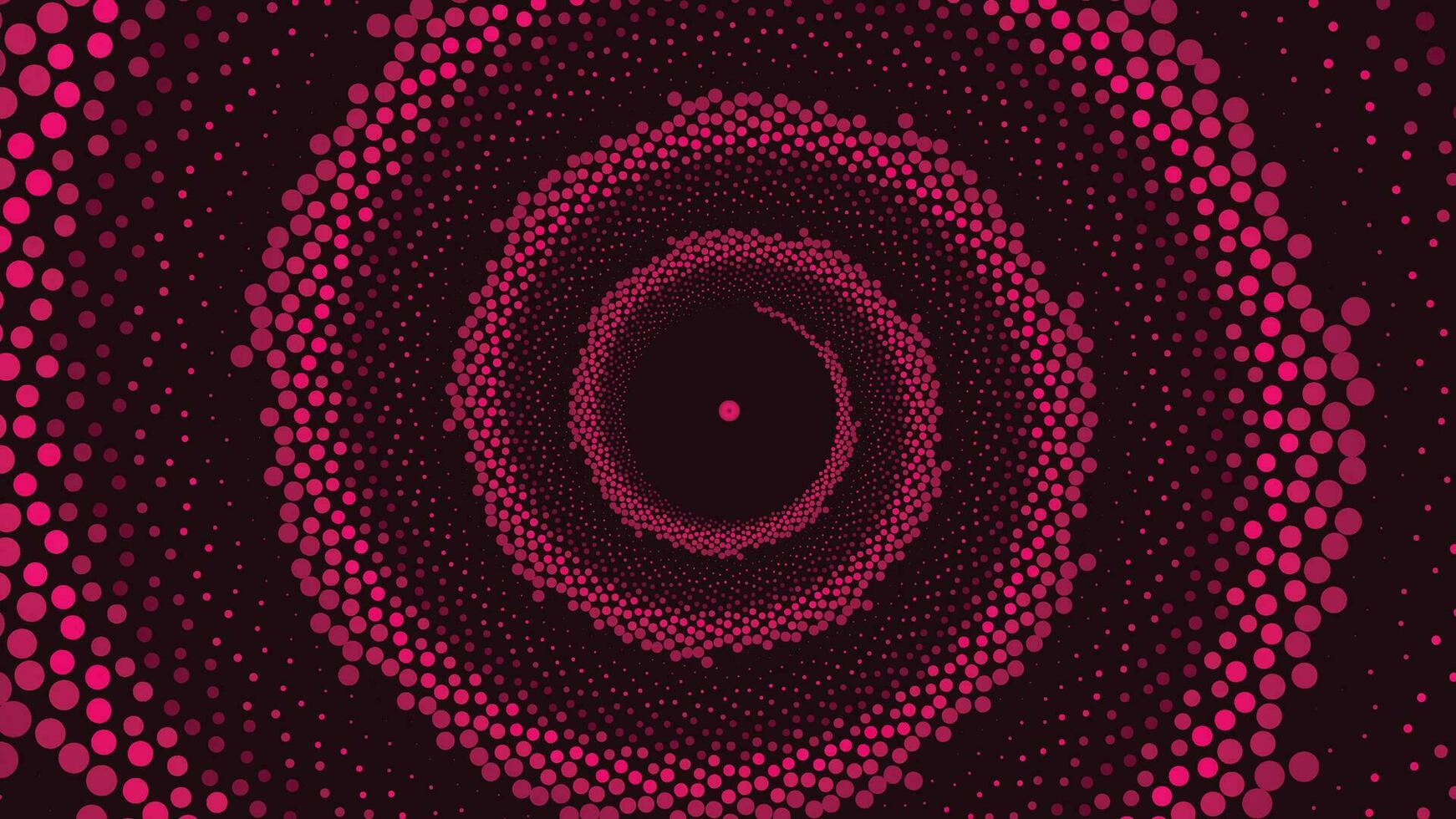 Abstract spiral vortex dotted background for your creative project. vector