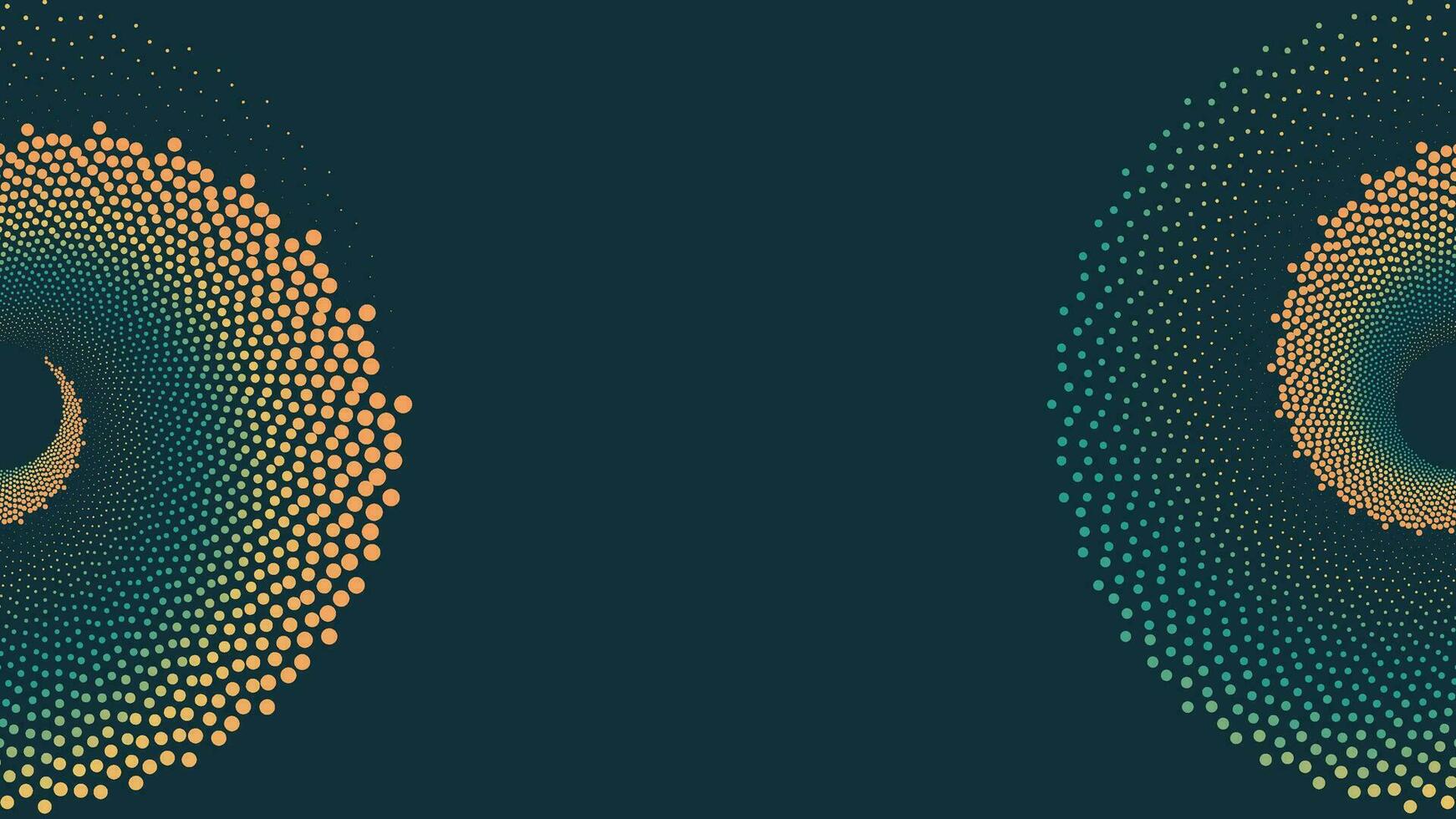 Abstract spiral rainbow color vortex logo background vector