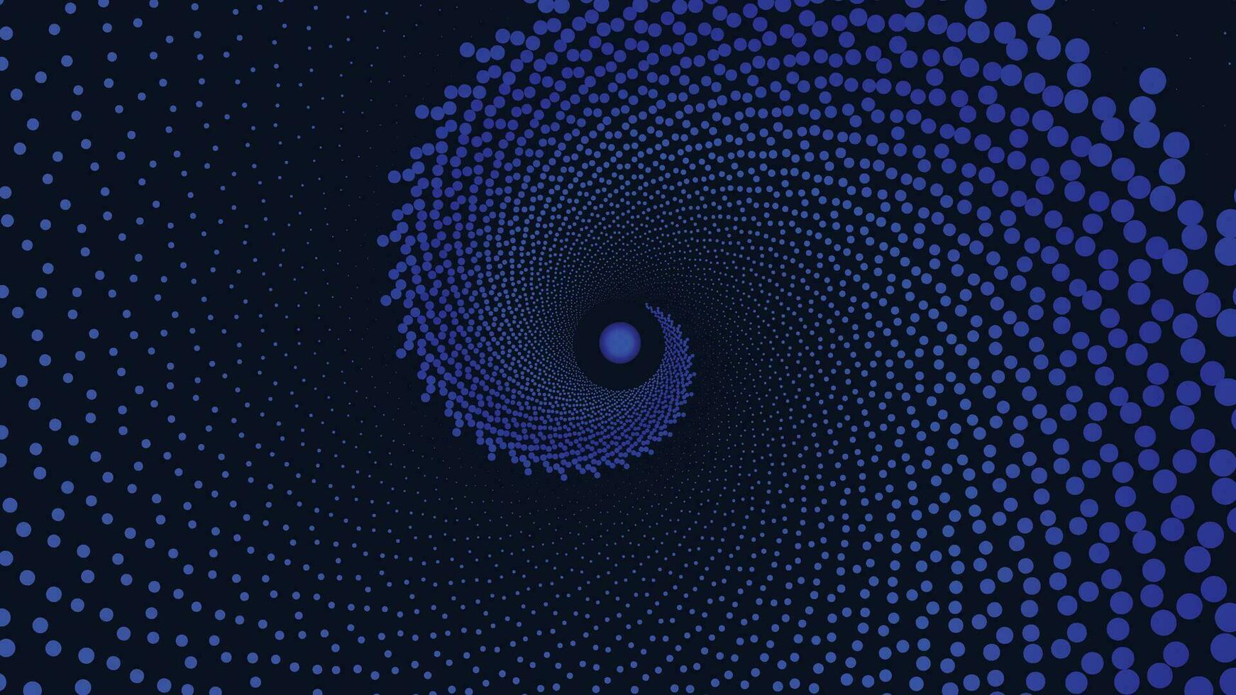 resumen espiral creativo oscuro azul antecedentes vector