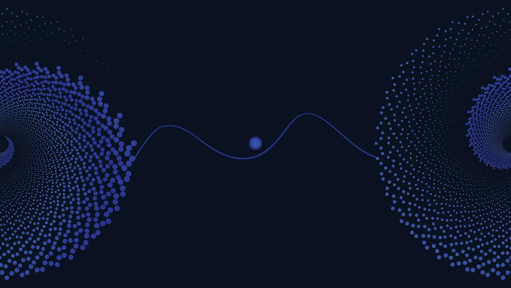 Abstract spiral creative dark blue background vector