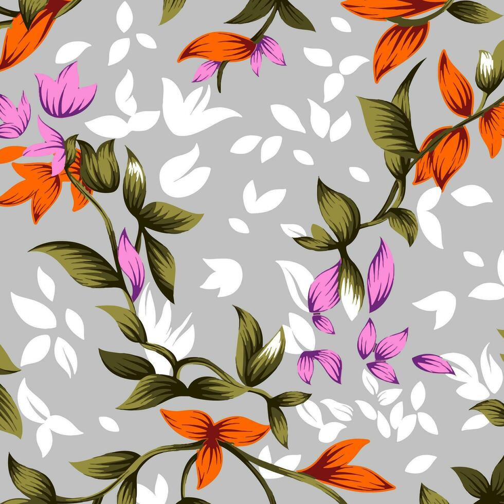floral,camouglage,ornament,abstract pattern suitable for textile and printing needs vector