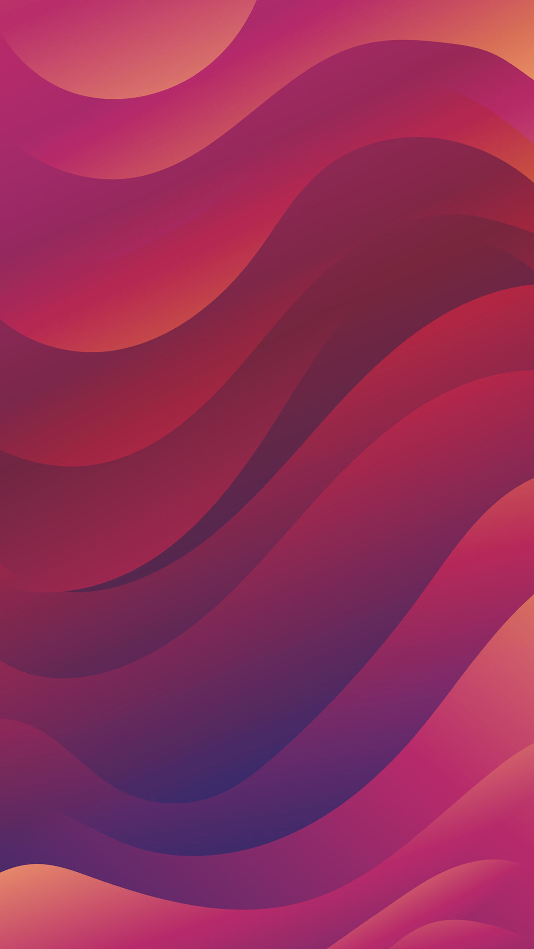 Abstract background orange red color with wavy lines and gradients is a