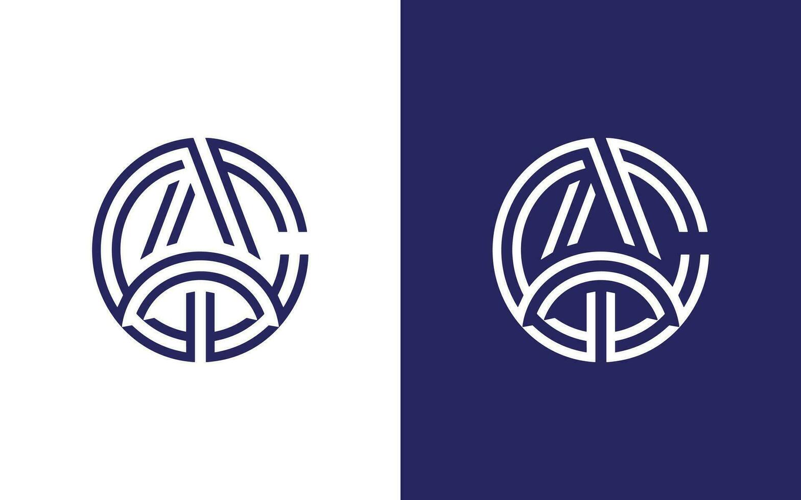 AGO letter logo design vector