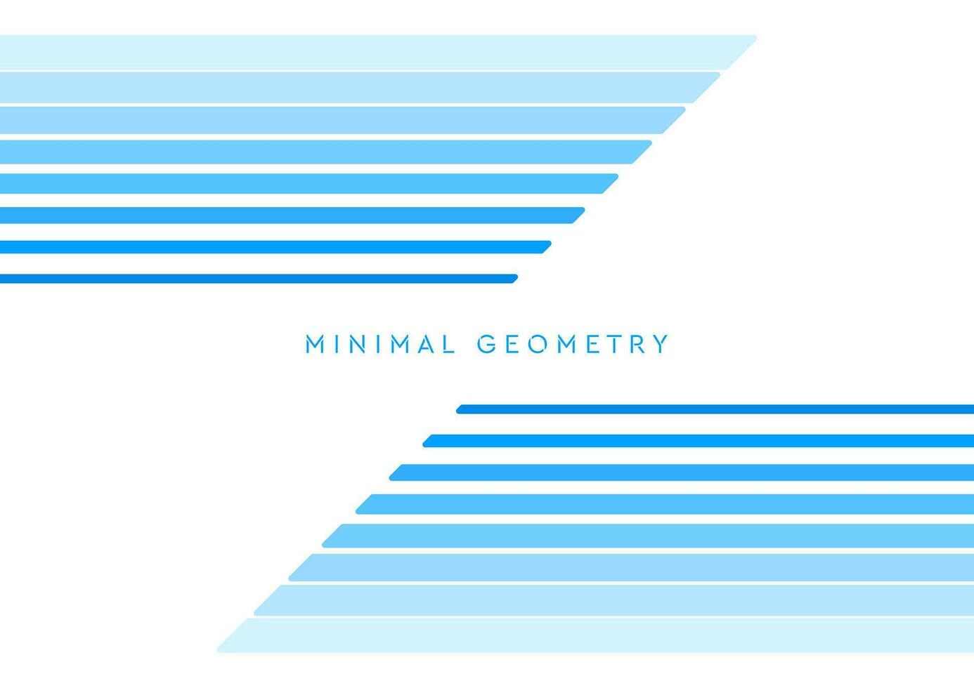 azul rayas en blanco antecedentes resumen mínimo diseño vector
